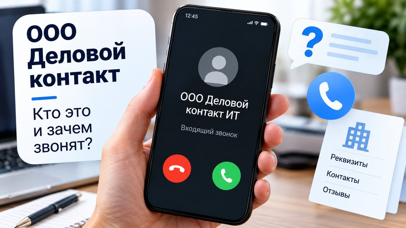 ООО Деловой контакт ИТ кто это и зачем звонят
